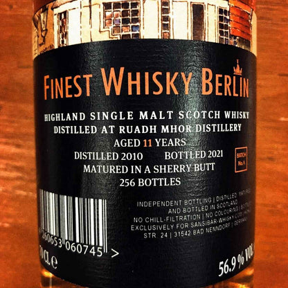 Sansibar Ruadh Mhor (Glenturret) - 11YO, 2010/2021, Sherry Butt, 56.9% - Scotch Whisky - Country_Scotland - Ruadh Mhor,2 