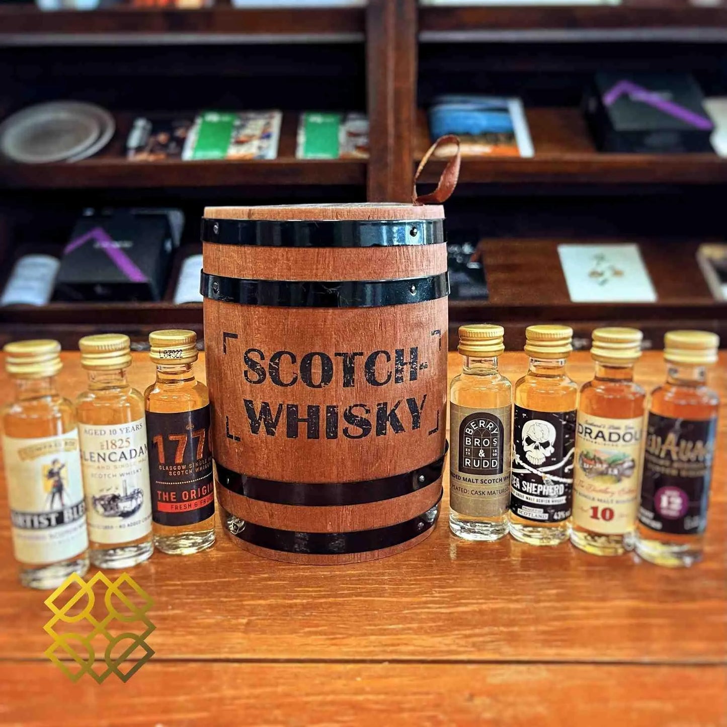 Scotch Whisky Tasting Barrel (7 x 20ml) - Scotch Whisky