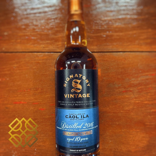 Signatory Vintage Caol Ila 10YO 2016/2026, 46% - 蘇格蘭威士忌