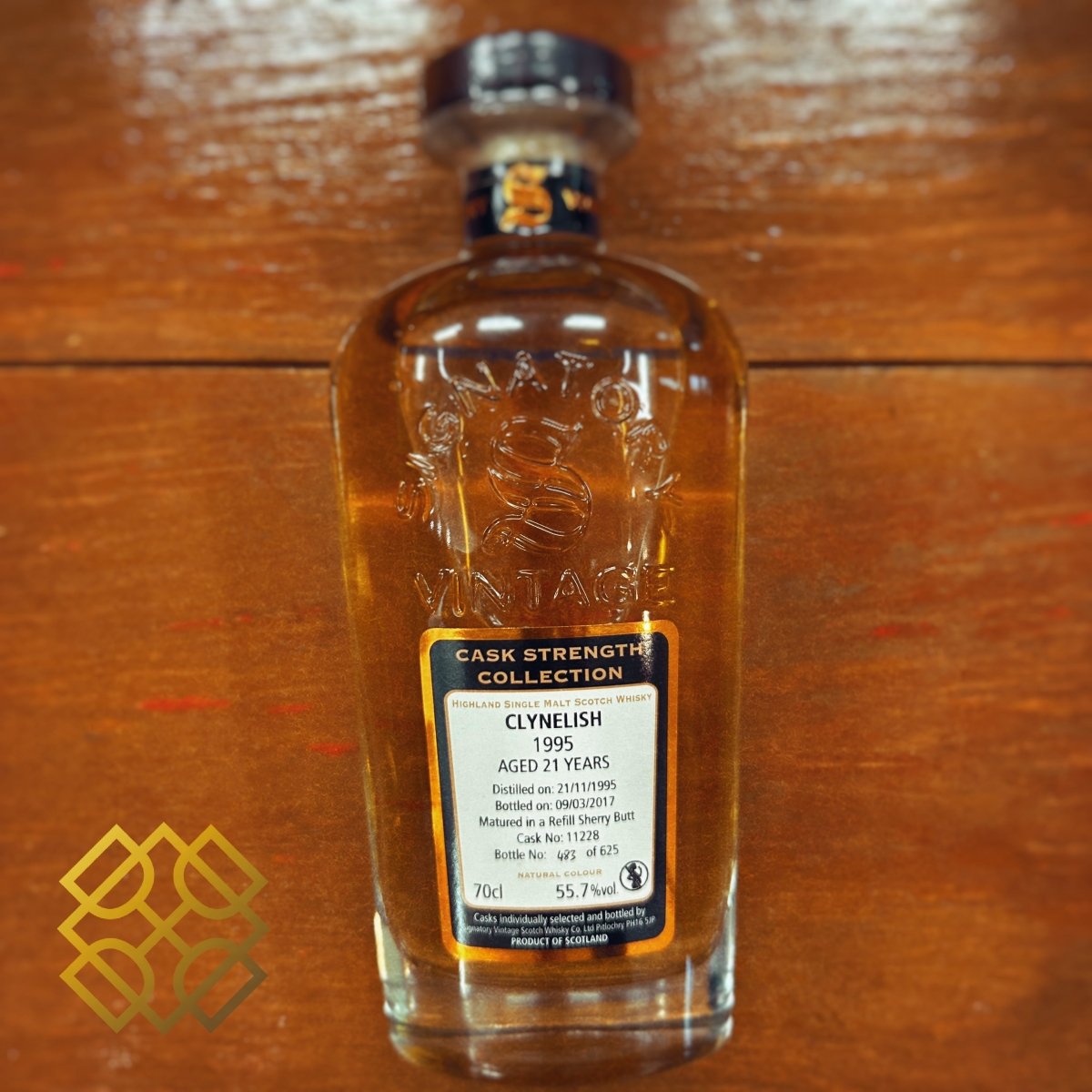 Signatory Vintage Clynelish 21YO, 1995/2017, 11228, 55.7% (WF91) (分現金/信用卡價) - 蘇格蘭威士忌