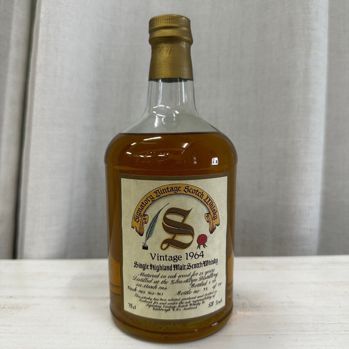 Signatory Vintage Glen Albyn 25YO, 1964/1989, Vintage Collection - Dumpy, 942 + 943, 58% (WB87.75) (分現金/信用卡價) - 蘇格蘭威士忌