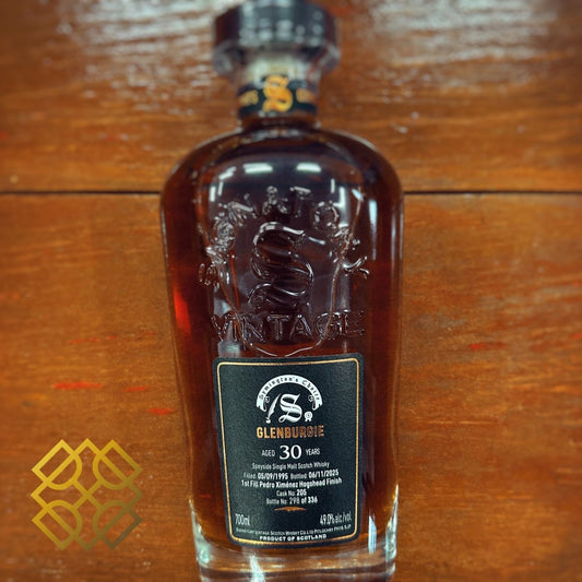 Signatory Vintage Glenburgie 30YO, 1995/2025, Symington's Choice, 205, 49% (分現金/信用卡價) - 蘇格蘭威士忌