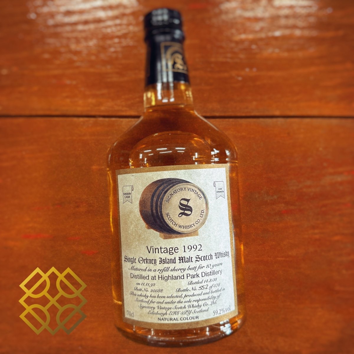 Signatory Vintage Highland Park 10YO, 1992/2003, Dumpy, 20588, 59.2% (分現金/信用卡價) - 蘇格蘭威士忌