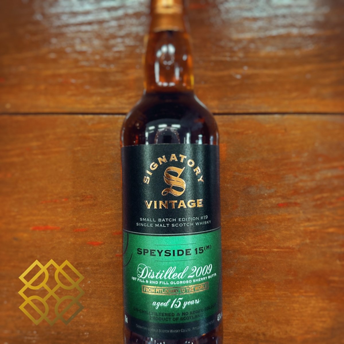 Signatory Vintage Speyside (M) 15YO, 2009/2025, Small Batch Edition 19, 48.2% - 蘇格蘭威士忌