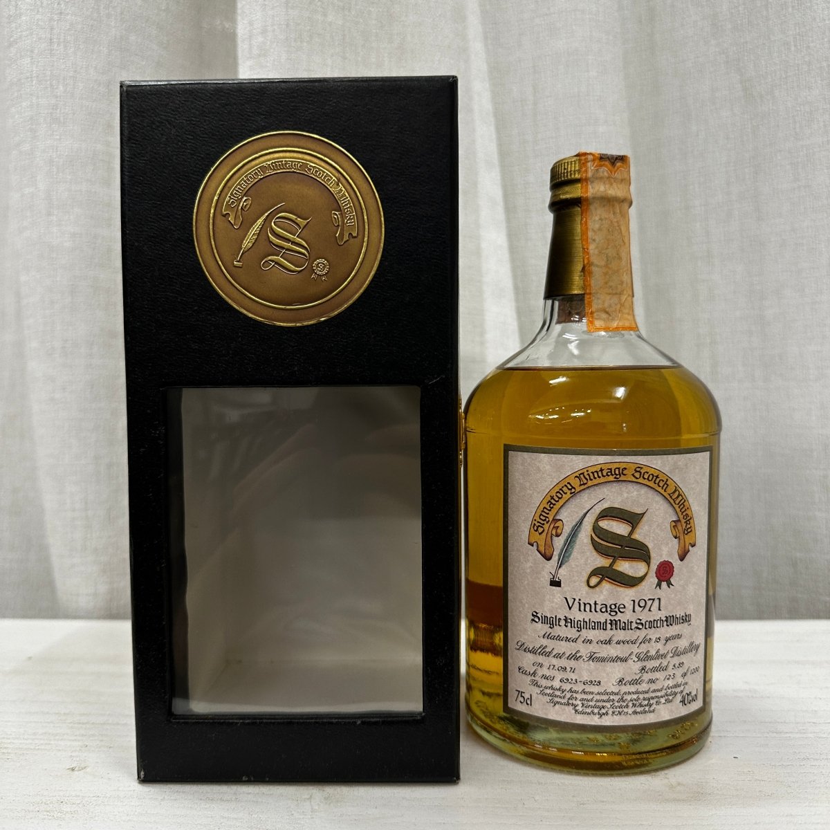 Signatory Vintage Tomintoul 18YO, 1971/1989, 6923-6928, Dumpy Series, 40% (分現金/信用卡價) - 蘇格蘭威士忌