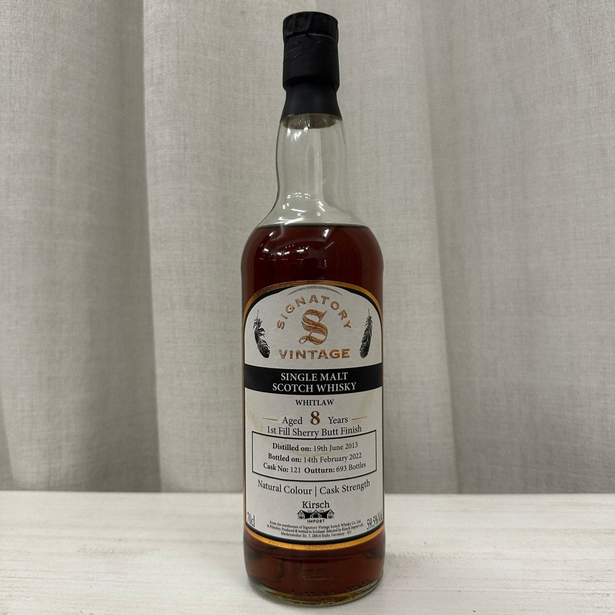 Signatory Vintage Whitlaw 8YO 2013/2022, 121, 59.5% - 蘇格蘭威士忌