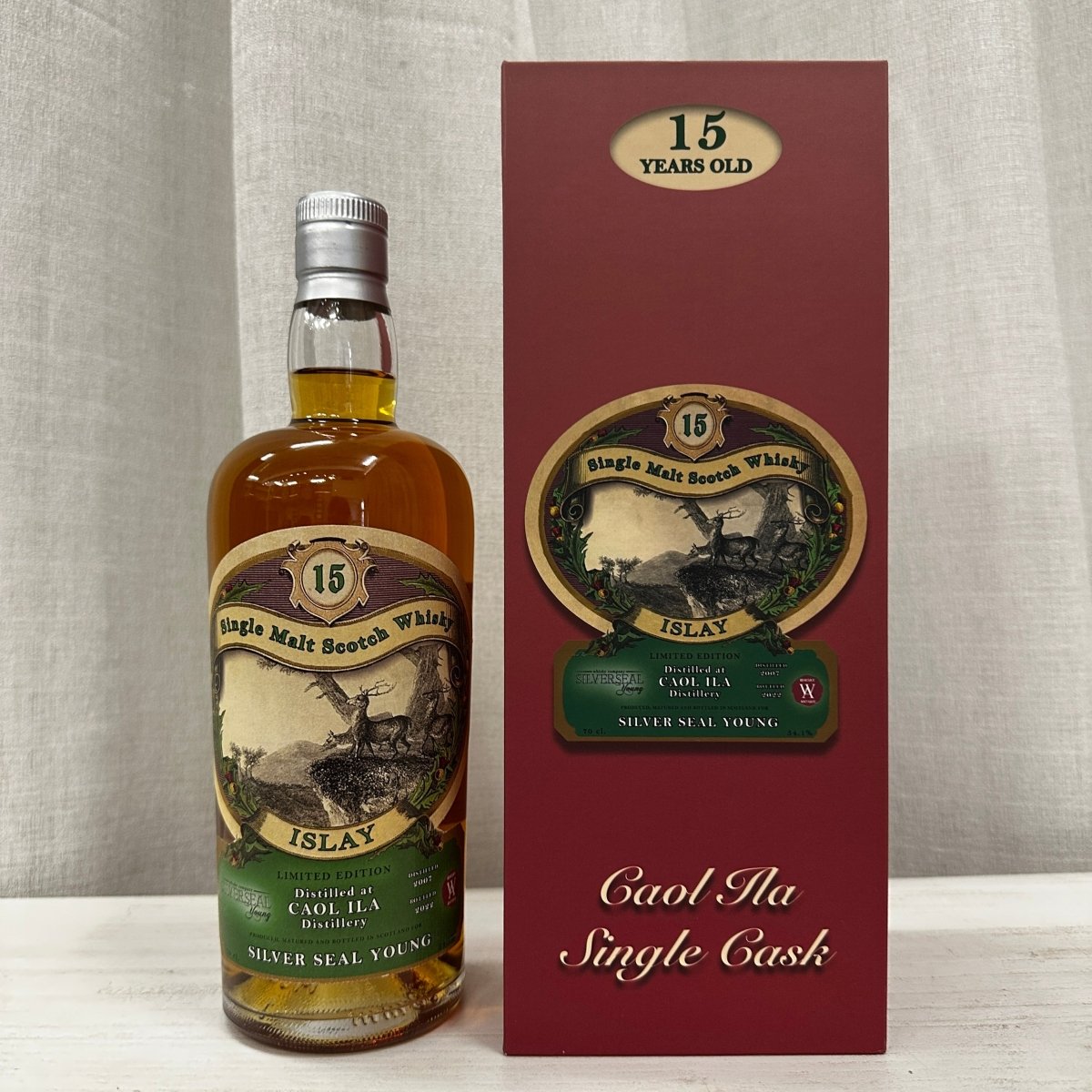Silver Seal Caol Ila 15YO 2007/2022, 4079, 54.1% (WB88.25) (分現金/信用卡價) - 蘇格蘭威士忌