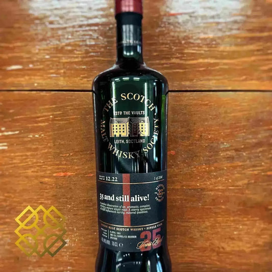 SMWS 12.22 (BenRiach) - 35YO, 1983/2018, 43.9% (WB88.86) (分現金/信用卡價) - Scotch Whisky