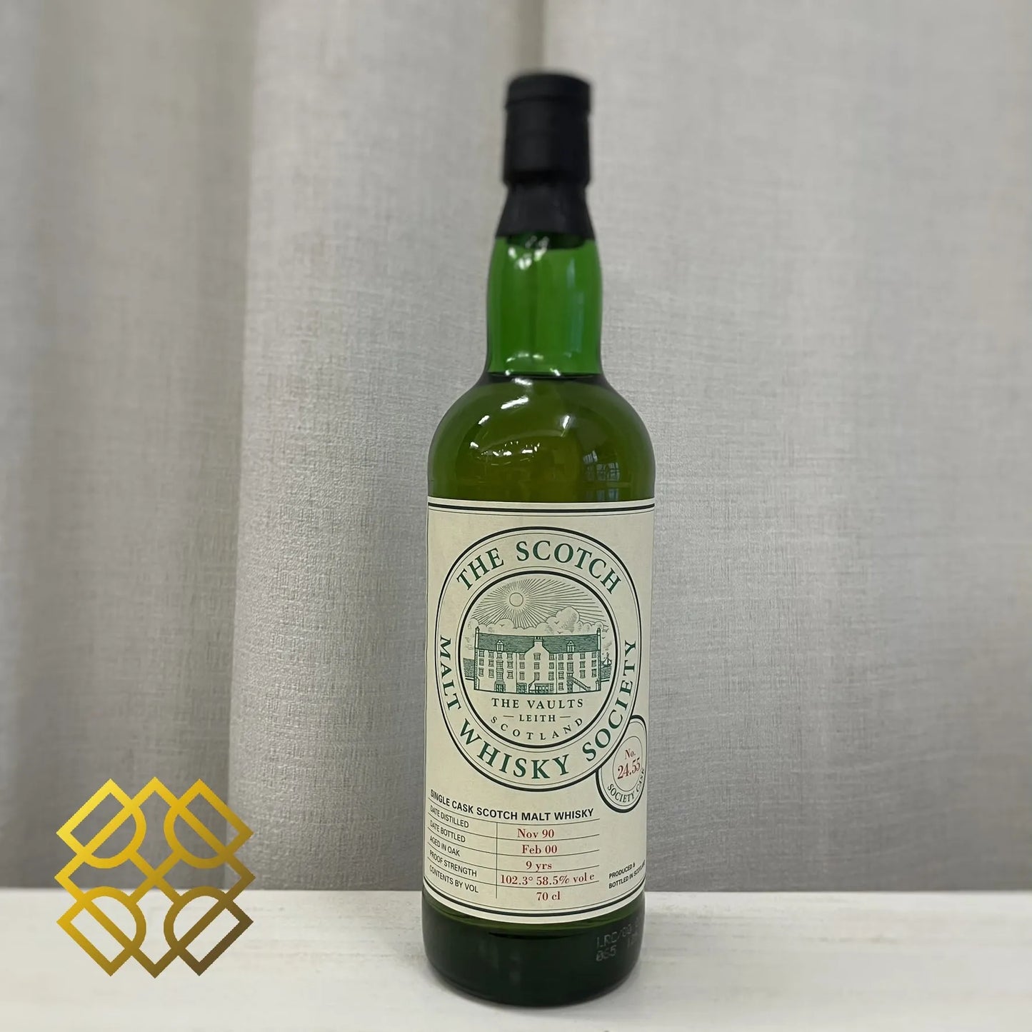 SMWS 24.55 (Macallan) - 9YO, 1990/2000, 58.5% (分現金/信用卡價) - Scotch Whisky