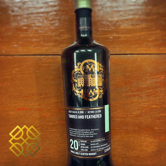 SMWS Highland Park - 20YO, 2000, #4.306, Tarred and feathered, 55.2% (WB89.56) (分現金/信用卡價) - Scotch Whisky