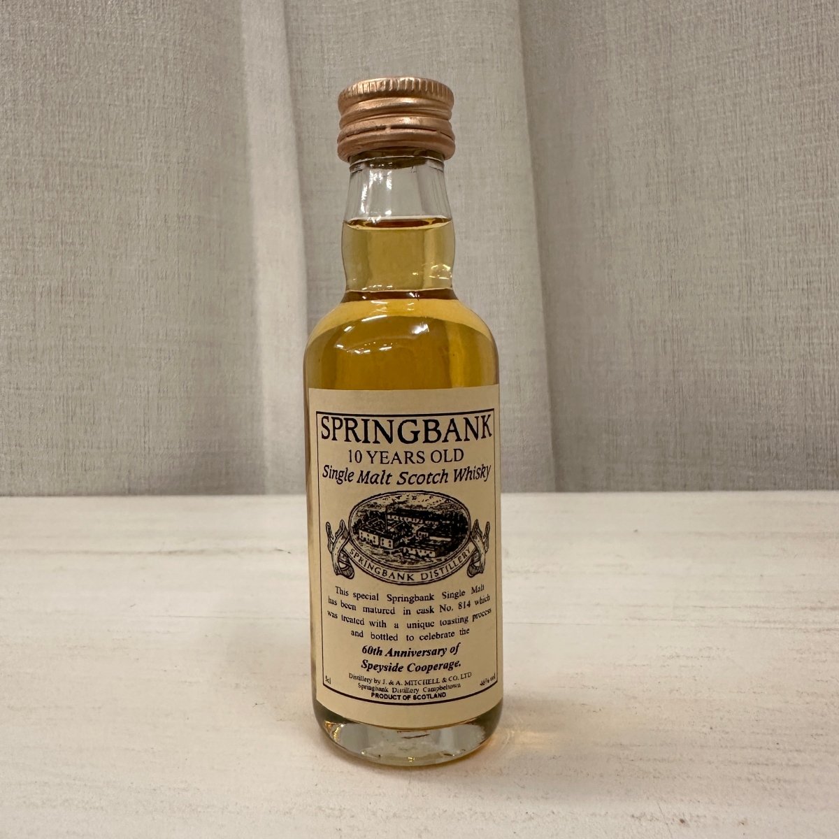 Springbank 10YO, Private Bottling, 814, 46%, 50ml - 蘇格蘭威士忌