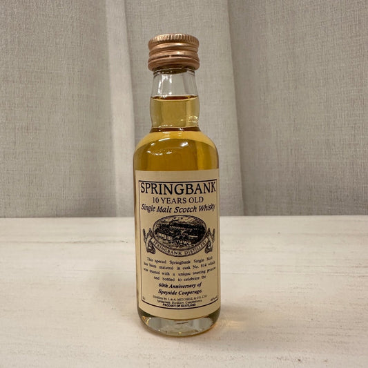 Springbank 10YO, Private Bottling, 814, 46%, 50ml - 蘇格蘭威士忌
