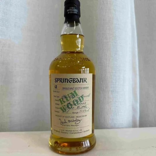 Springbank - 12YO, 1989/2002, Wood Expressions, Rum Wood, 54.6% - Scotch Whisky