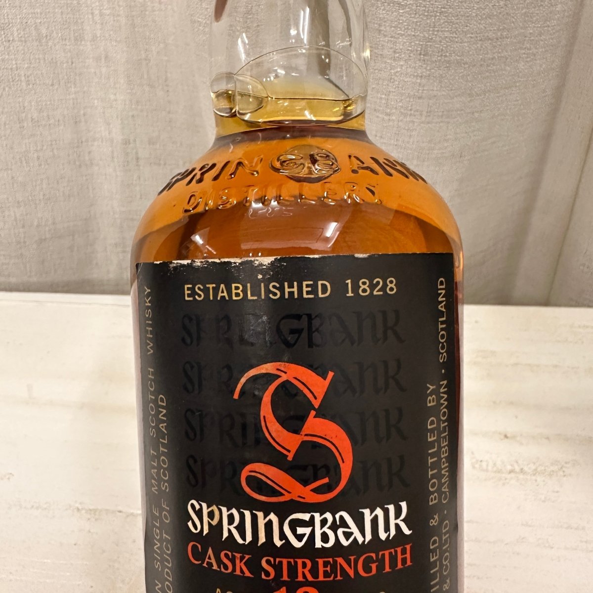 Springbank 12YO, 2016, Cask Strength, Batch 12, 54.1% (分現金/信用卡價) - 蘇格蘭威士忌