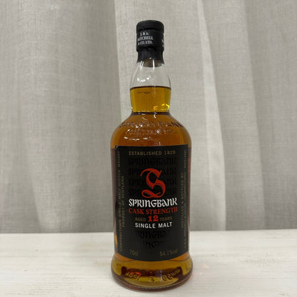 Springbank 12YO, Cask Strength, 2016, Batch 12, 54.1% (WB87.94) (分現金/信用卡價) - 蘇格蘭威士忌