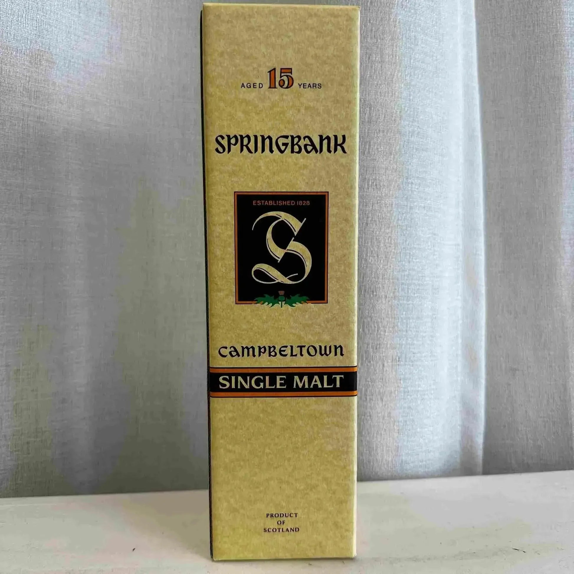 Springbank - 15YO, 1990s, Green Thistle, 46% - Scotch Whisky