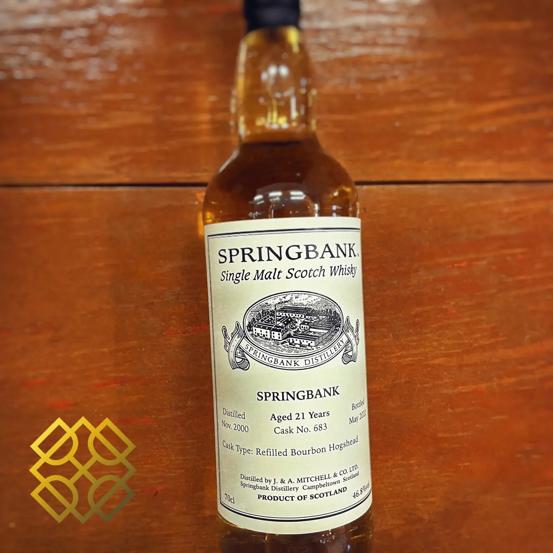 Springbank - 21YO, 2000/2022, #683, 46.8% (WF90) (分現金/信用卡價) - Scotch Whisky