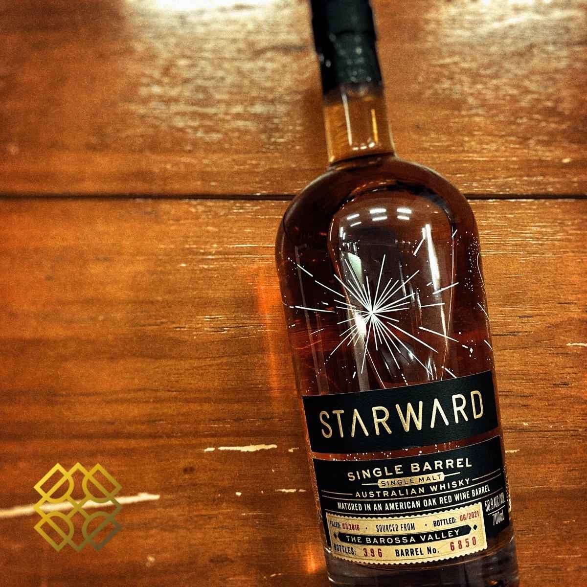 Starward 4YO, 2016/2021, Barossa Red Wine cask, 58.9% - 威士忌 - Country_Australia - Distillery_Starward - hidden- - -