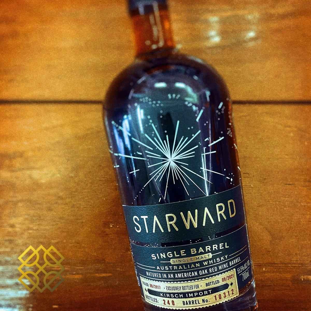 Starward - 4YO, 2017/2021, Single Barrel, 55.5%  Type : Single malt whisky 威士忌