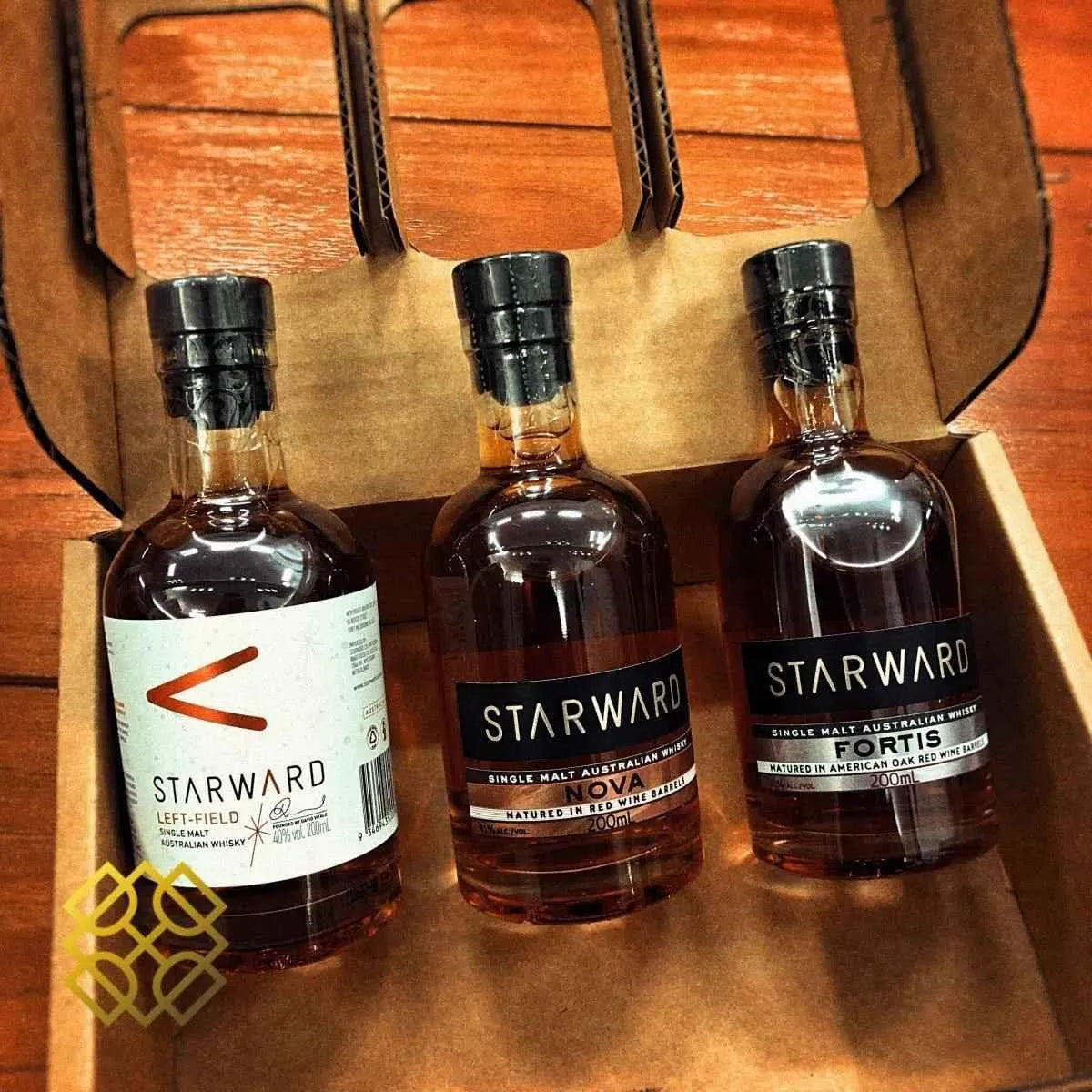 Starward - mini set (Nova, Fortis, Left-Field) (200ml x3) - Australian Whiskies