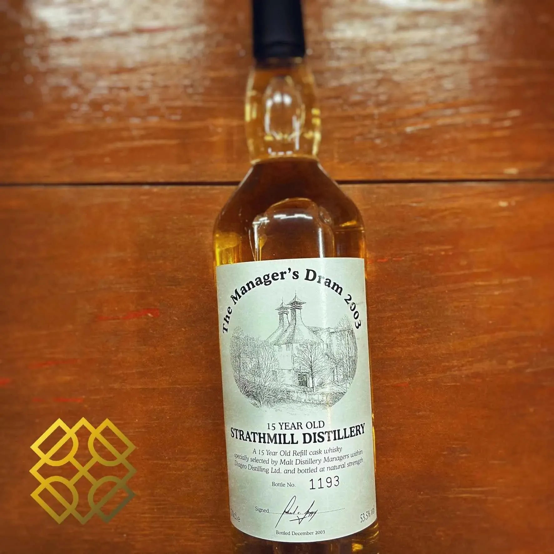 Strathmill - 15YO, 2003, The Manager's Dram, 53.5% (WF88) (分現金/信用卡價) - Scotch Whisky