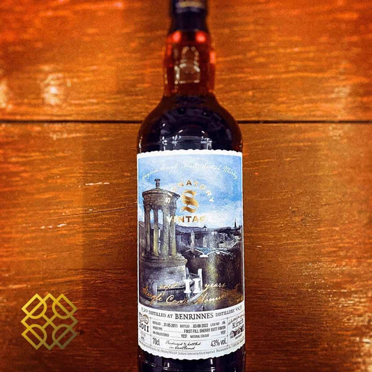 SV Benrinnes - 11YO, 2011/2022, 43%  Type : Single malt whisky 威士忌