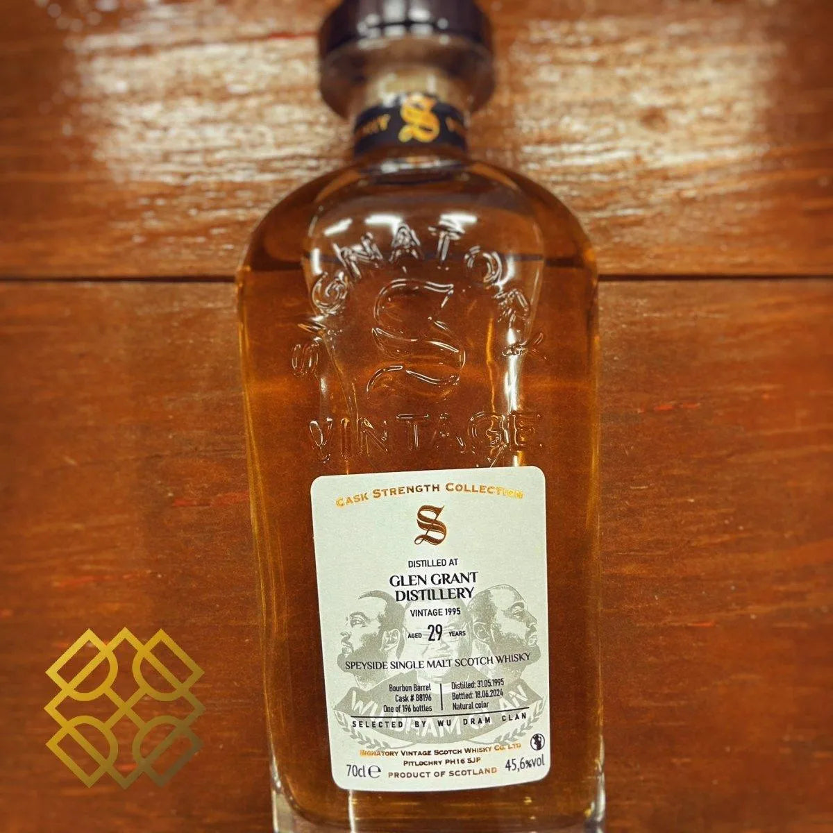 SV Glen Grant - 29YO, 1995/2024, #88196, 45.6% (WB89.66) (分現金/信用卡價) - Scotch Whisky