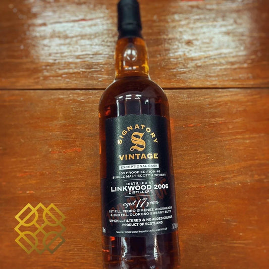 SV Linkwood - 17YO, 2006/2024, 1st Fill PX Hogshead & 2nd Fill Oloroso Butt, 57.1% - Scotch Whisky