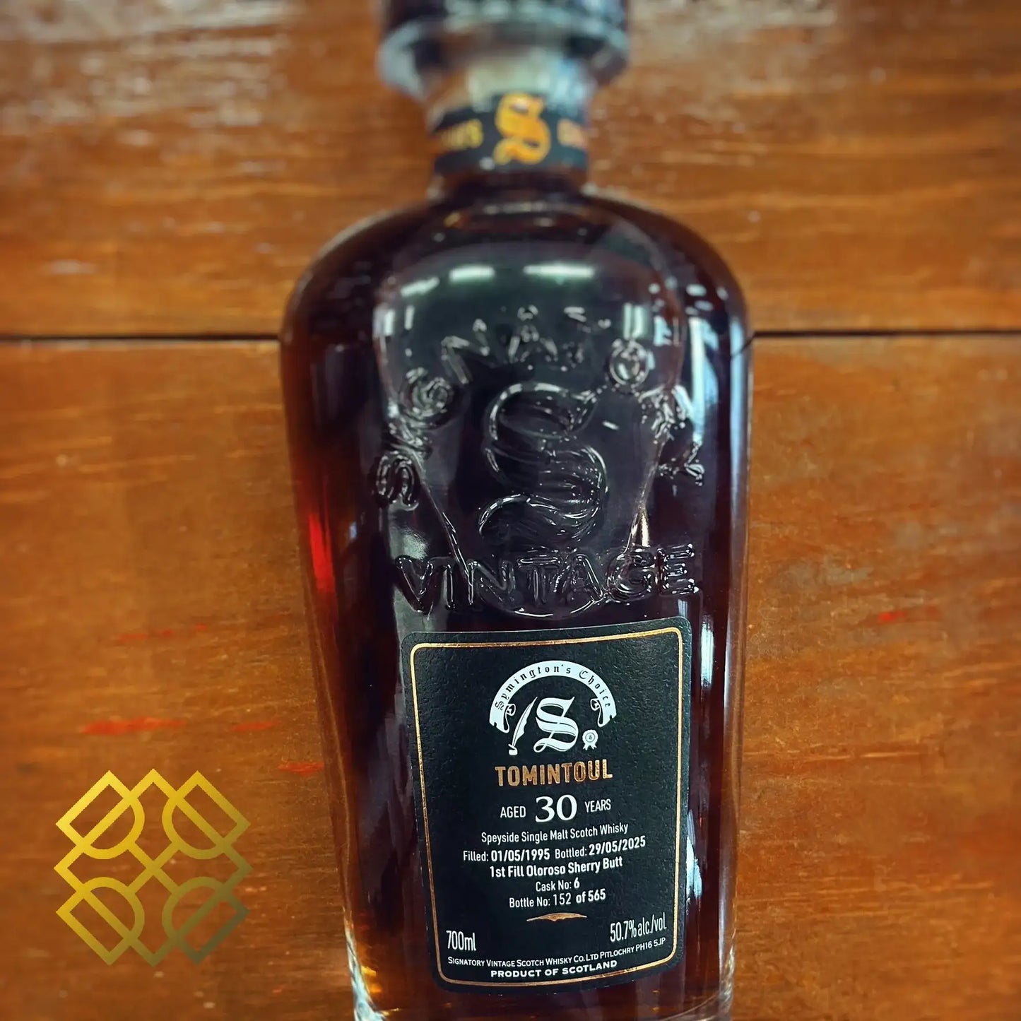 SV Tomintoul 30YO, 1995/2025, #6, 1st FIll Oloroso Sherry Butt, Symington’s Choice, 50.7% (分現金/信用卡價) - Scotch Whisky
