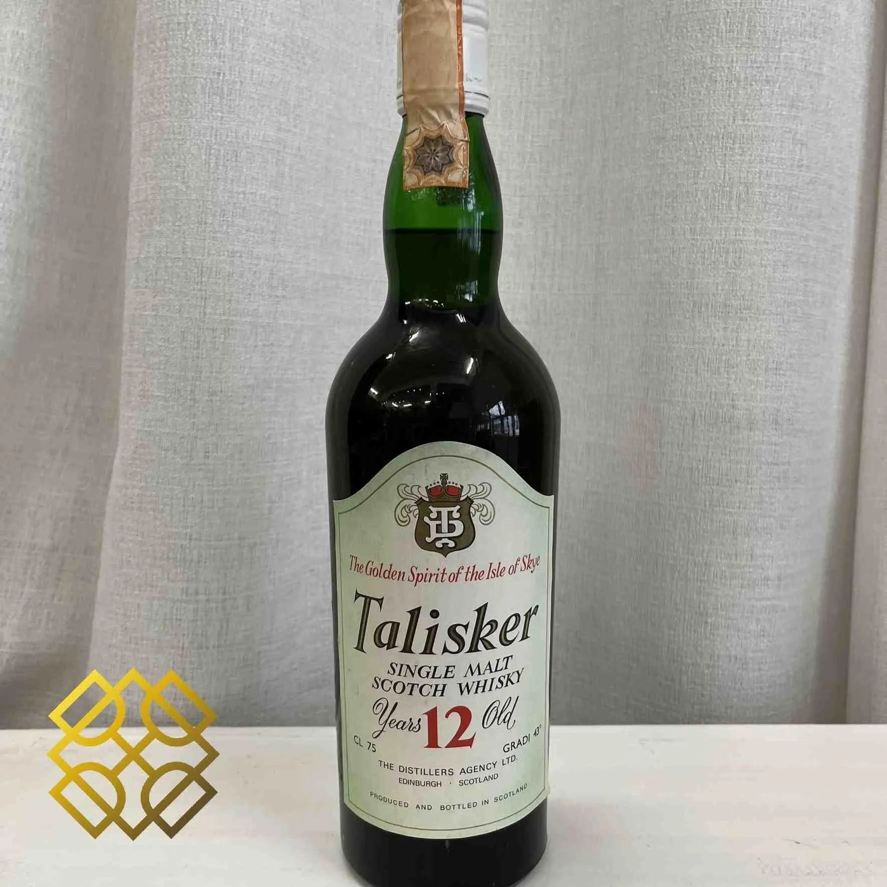 Talisker - 12YO, 1970s, Gradi 43, 750ml, 43% - Scotch Whisky