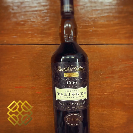 Talisker - 1990/2003, The Distillers Edition, TD-S: 5EQ, 45.8% (WB87.65) (分現金/信用卡價) - Scotch Whisky