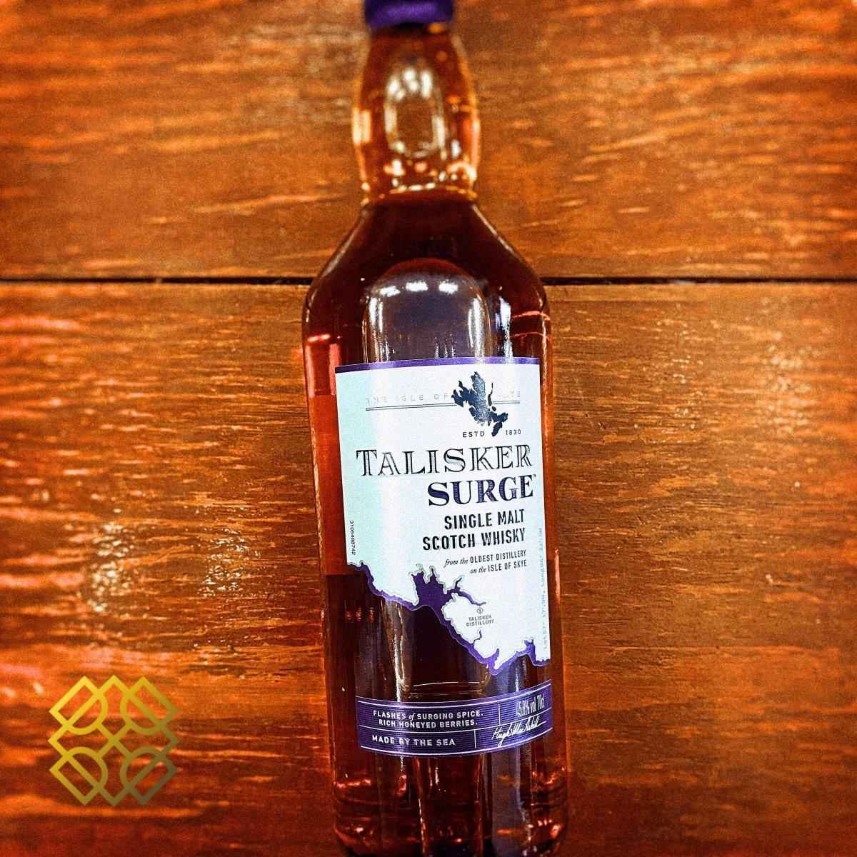 Talisker - Surge, 2022 bottled, 45.8%  Type : Single malt whisky 威士忌