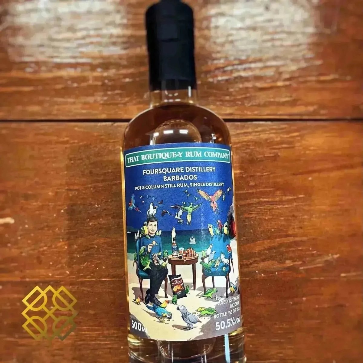 TBRC Foursquare - 13YO, Batch 6, 50.5% - Rum