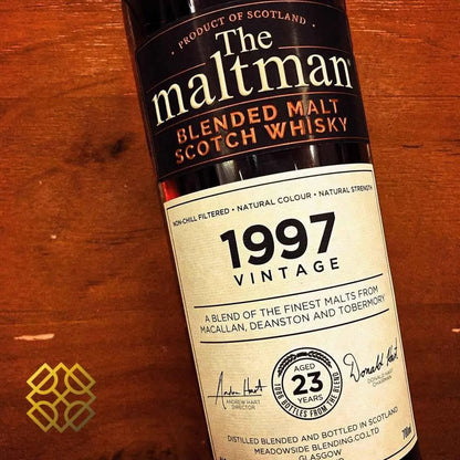 The Maltman - Blended 23YO, 1997 (Macallan, Deanston & Tobermory) - Scotch Whisky