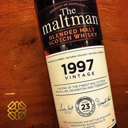 The Maltman Blended 23YO, 1997 (Macallan, Deanston & Tobermory) - Scotch Whisky - Country_Scotland -The Maltman,2 