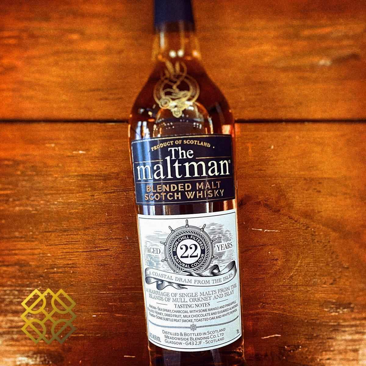 The Maltman Blended Malt - 22YO, 1999/2021, 46.5%  Type : Blended Malt Whisky 威士忌