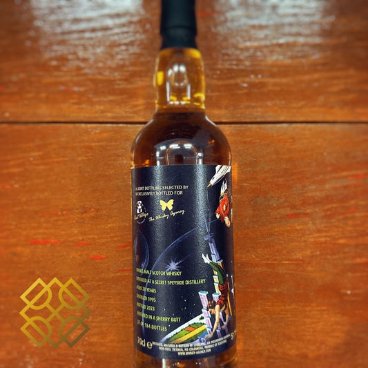 The Whisky Agency A Secret Speyside Distillery 28 Years Old 1995/2023, Sherry Butt, 51.1%, Joint selected by East Village and TWA (分現金/信用卡價) - 蘇格蘭威士忌