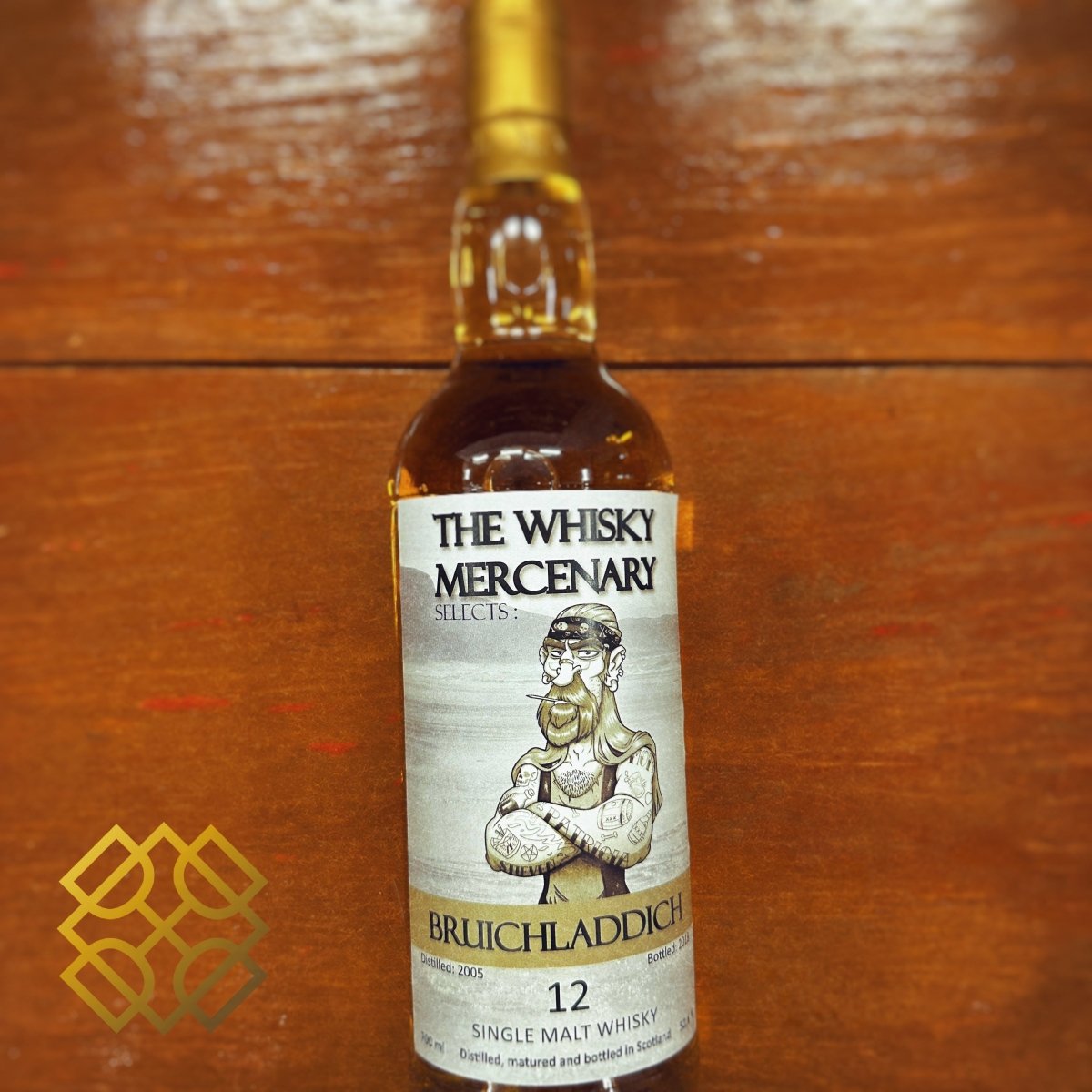 The Whisky Mercenary Bruichladdich 12YO, 2005/2018, 52.6% (WF90) - 蘇格蘭威士忌