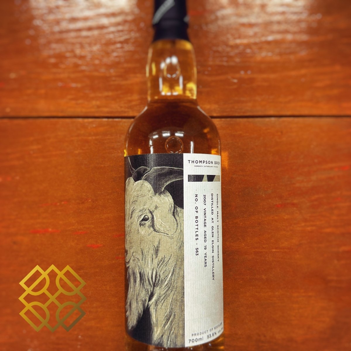 Thompson Bros. Glen Elgin 19YO 2007/2026, 53.6% (WB87.75) - 蘇格蘭威士忌