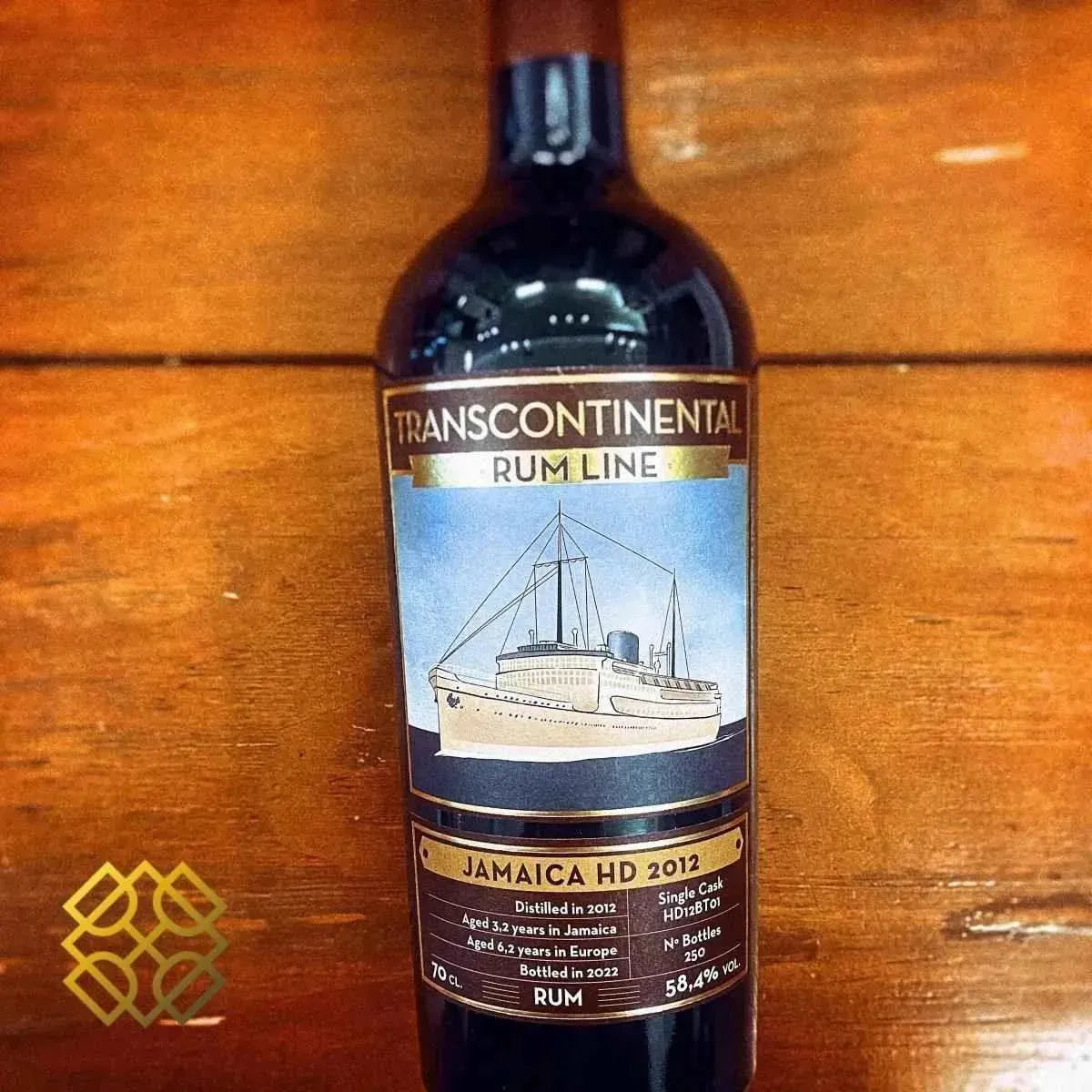 Transcontinental Rum Line - Jamaica HD (Hampden) 2012/2022, 58.4% - Rum