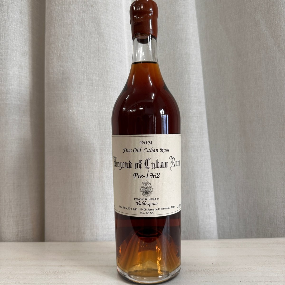 Valdespino Legend of Cuban Rum Pre-1962 Fine Old Rum, 45% (分現金/信用卡價) - Rum