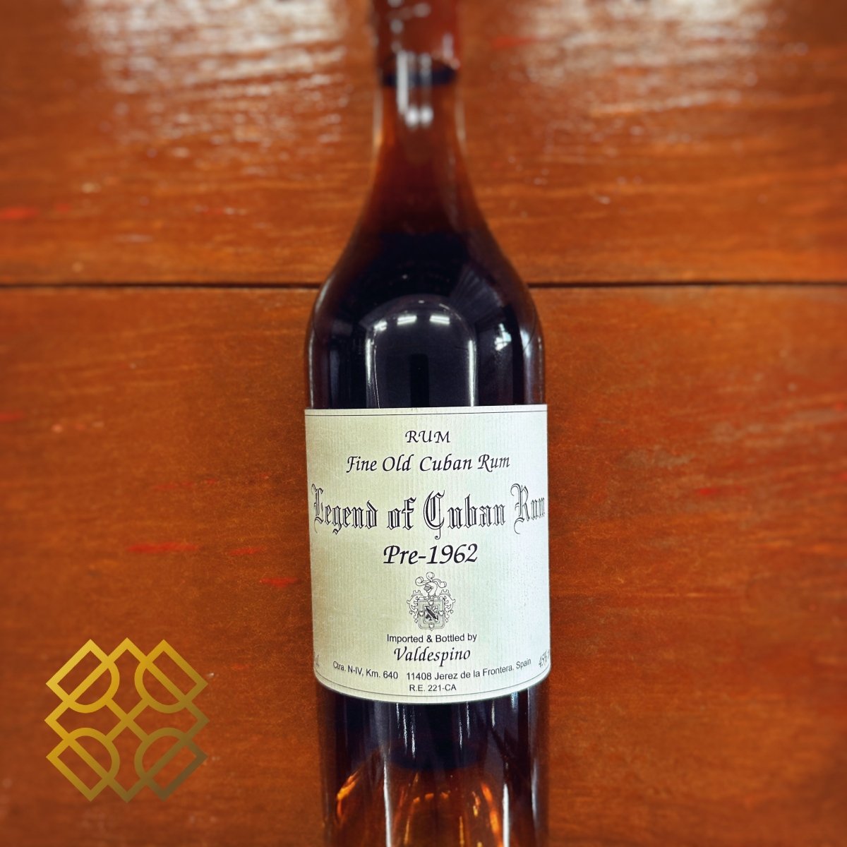 Valdespino Legend of Cuban Rum Pre-1962 Fine Old Rum, 45% (分現金/信用卡價) - Rum