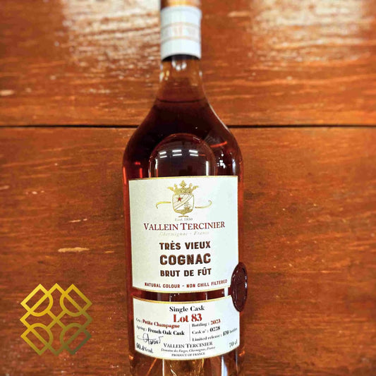 Vallein Tercinier - ~40YO, 1983/2023, #O228, 50.4% - Cognac