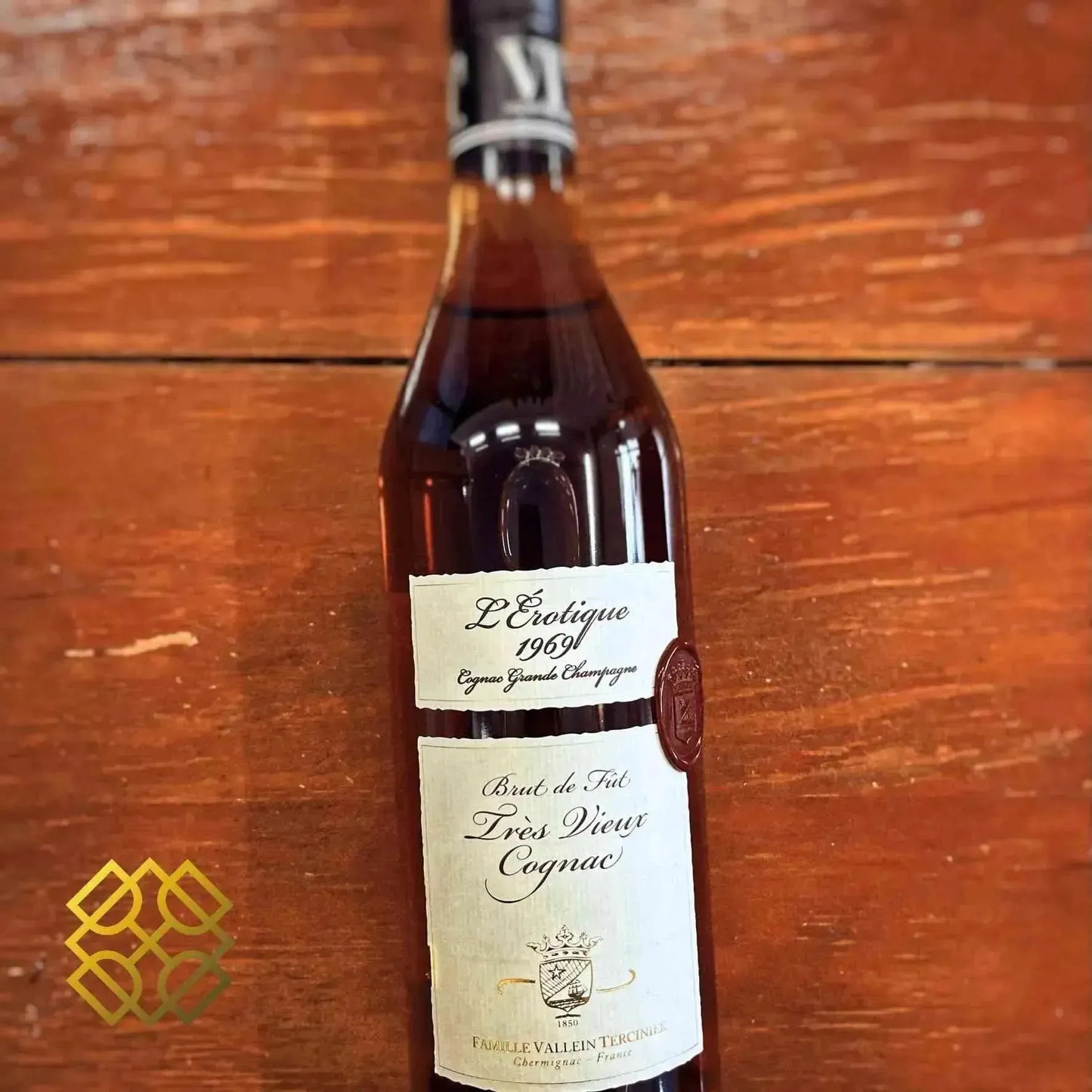 Vallein Tercinier - ~50YO, 1969/2019 Grande Champagne, L´Erotique, 48.7% - Cognac