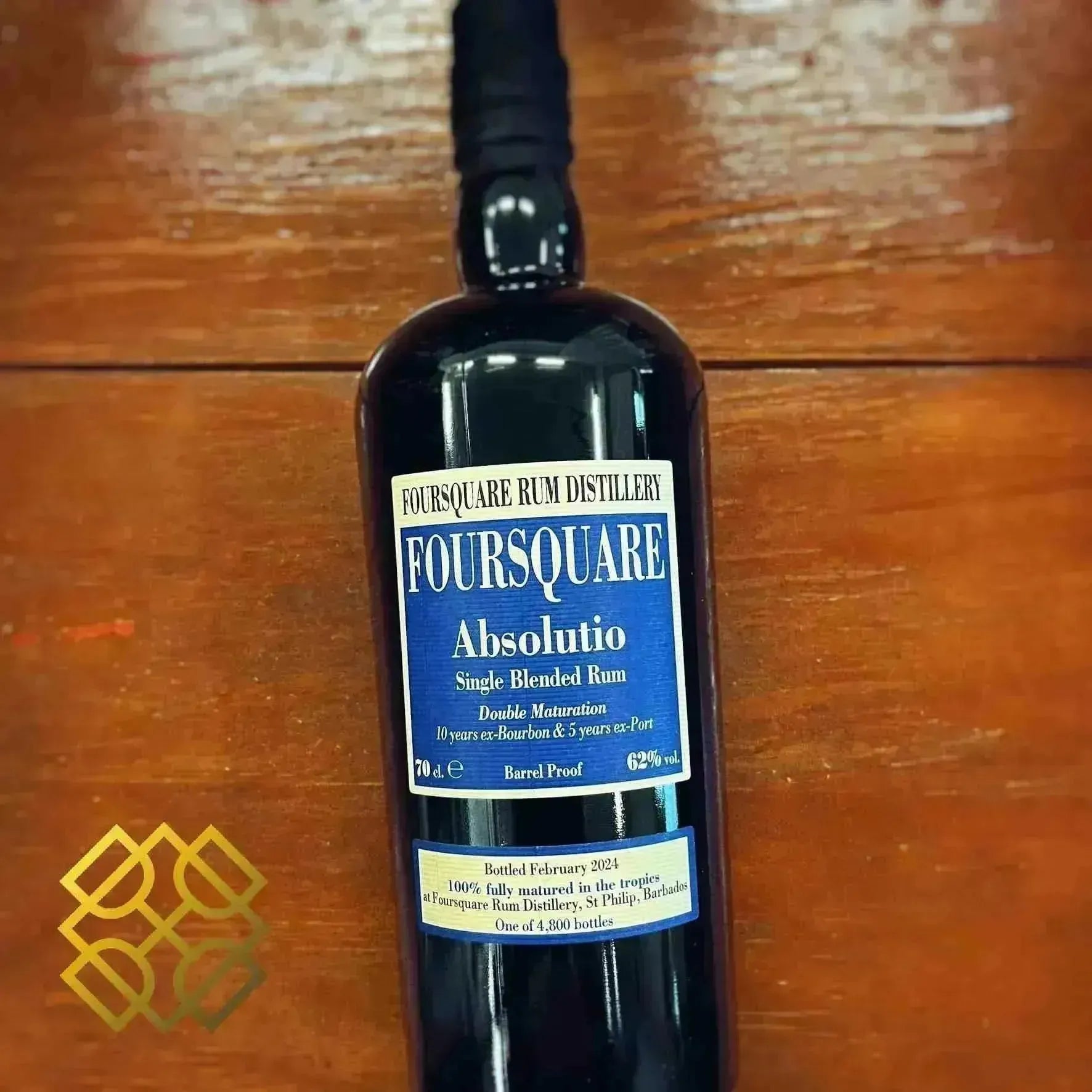 Velier Foursquare - 15YO, 2009/2024, 62% (分現金/信用卡價) - Rum