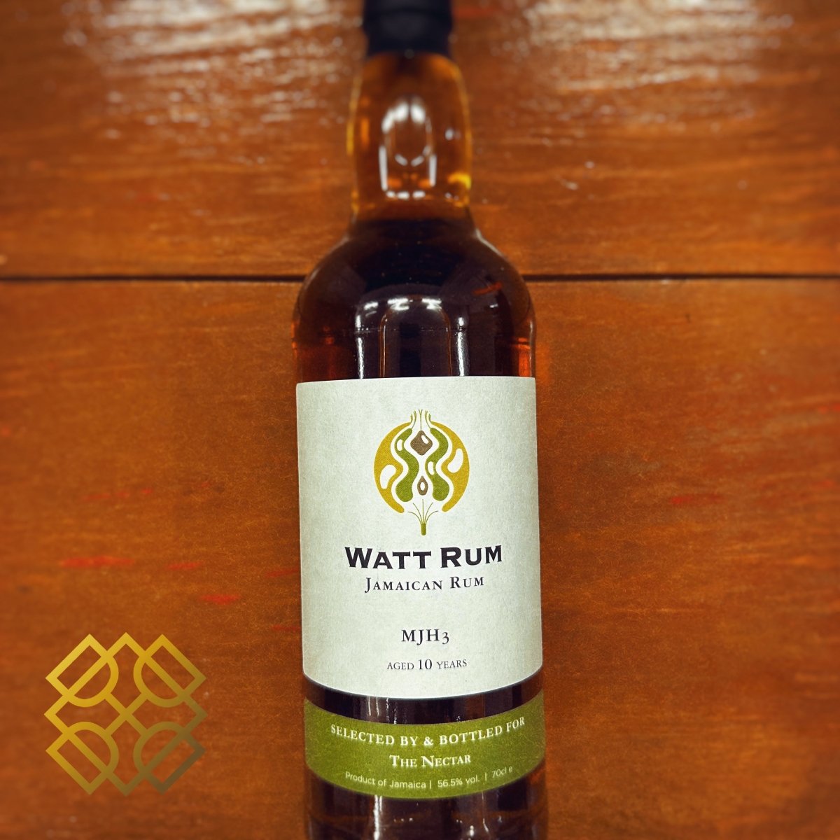 Watt Rum Hampden - Jamaica MJH3 - 10YO (3+7), 2012/2023, 56.5% (WF90) - Rum