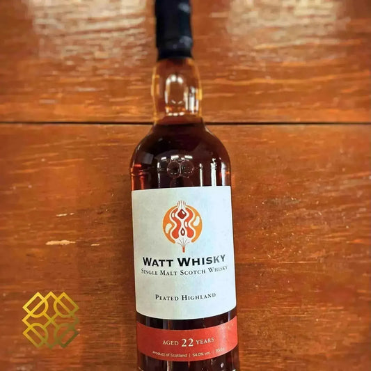 Watt Whisky - Peated Highland 22YO, 2000/2023, 54% - Scotch Whisky