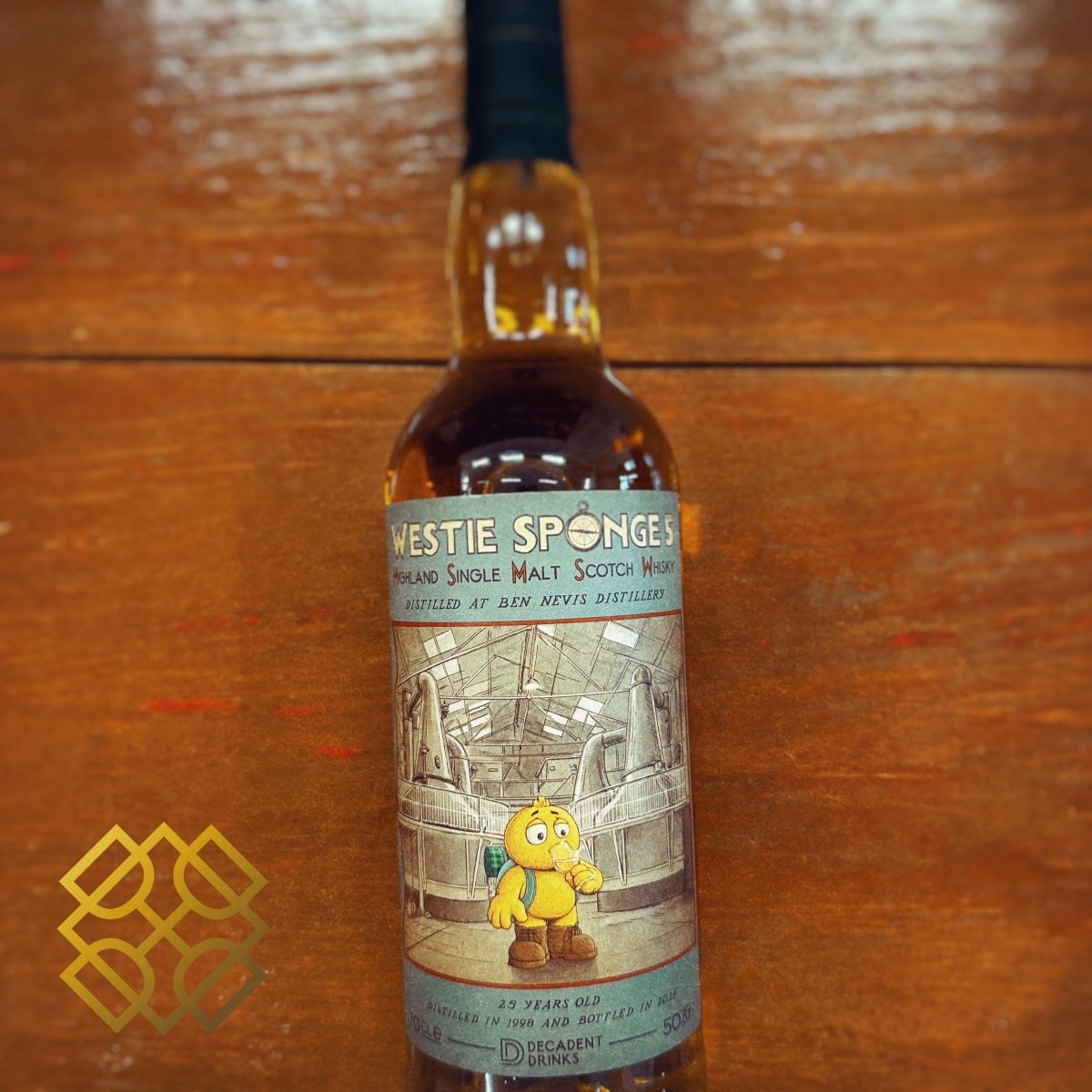 Westie Sponge Ben Nevis 25YO, 1998/2024, 5, 50.8% (WB89.19) (分現金/信用卡價) - 蘇格蘭威士忌