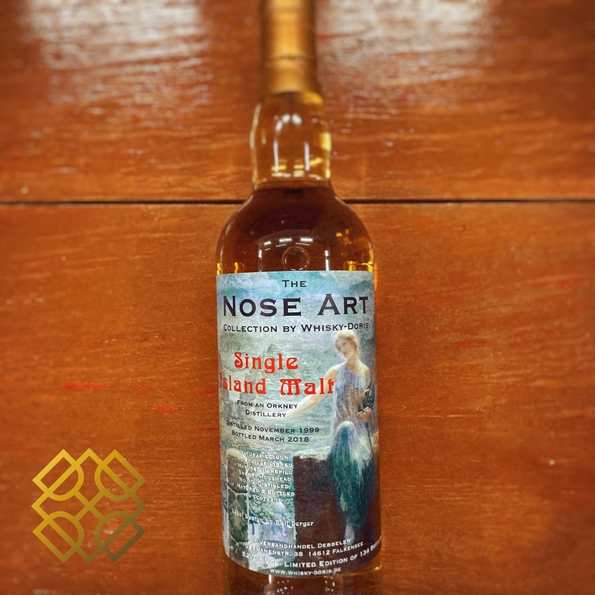 Whisky-Doris An Orkney Distillery (Highland Park), 1999/2018, The Nose Art, 70, 52.7% - 蘇格蘭威士忌