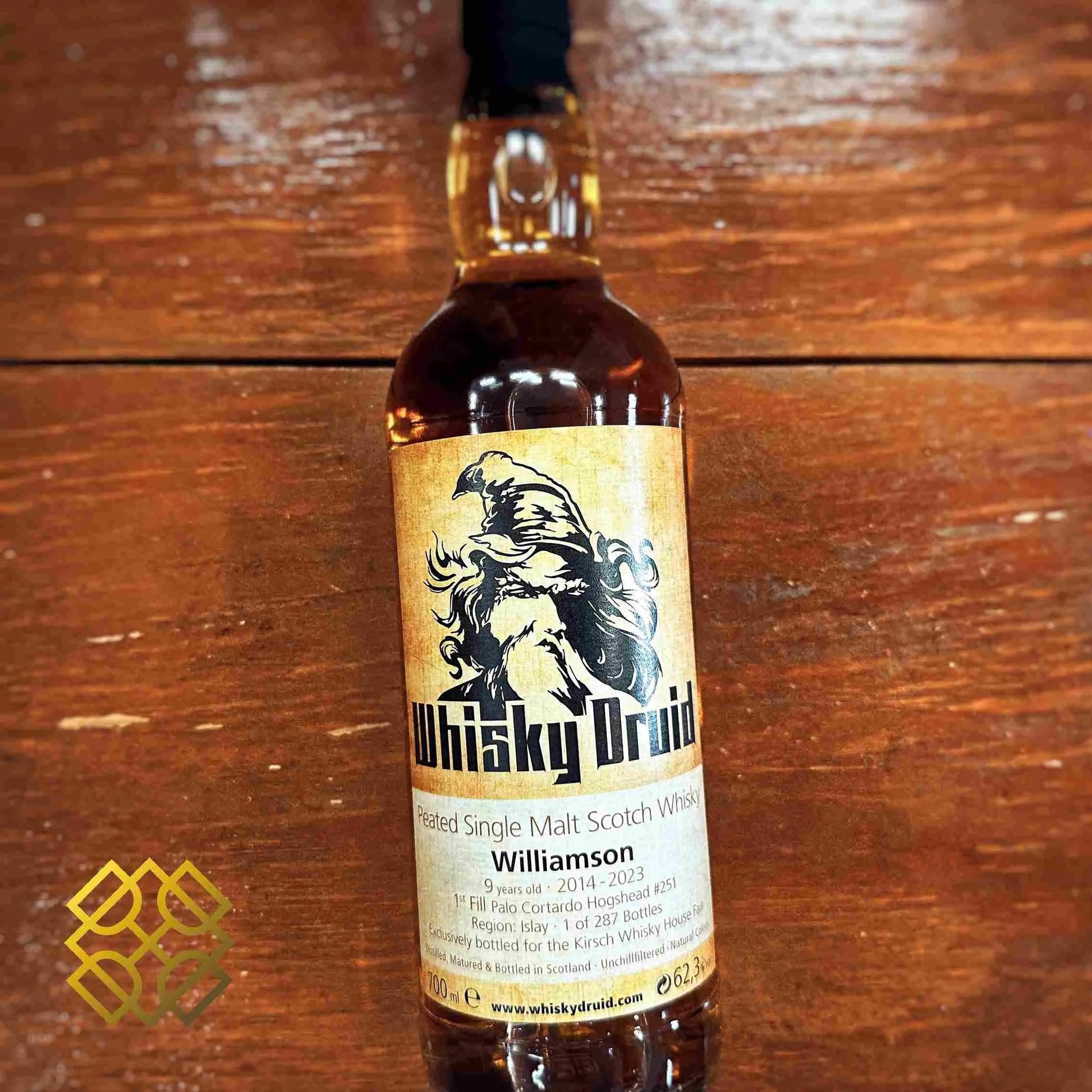 Whisky Druid Williamson - 9YO, 2014/2023, #251, 62.3% - Scotch Whisky